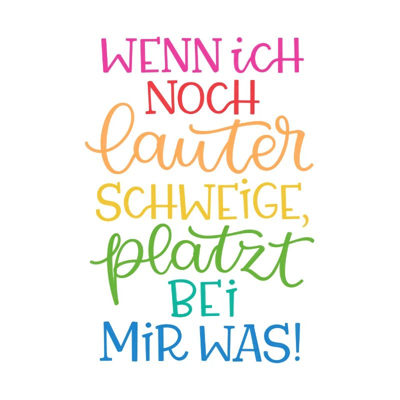 Lauter Schweigen Regenbogen
