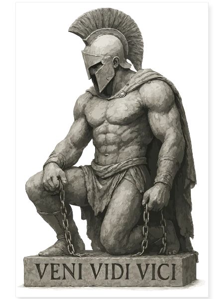 Römischer Krieger Gladiator