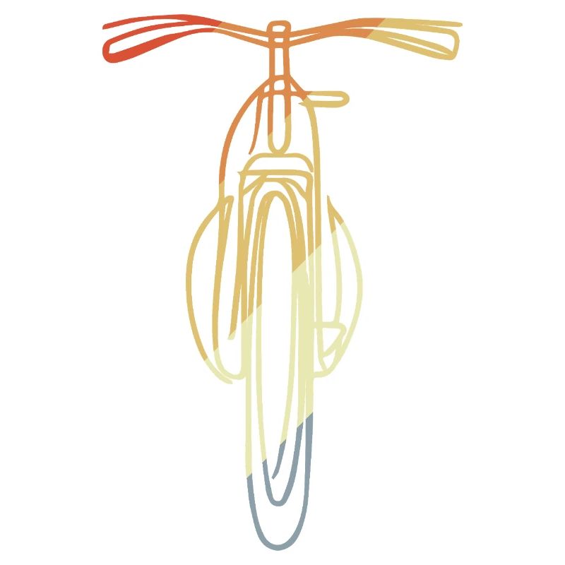 Bicycle front illustration