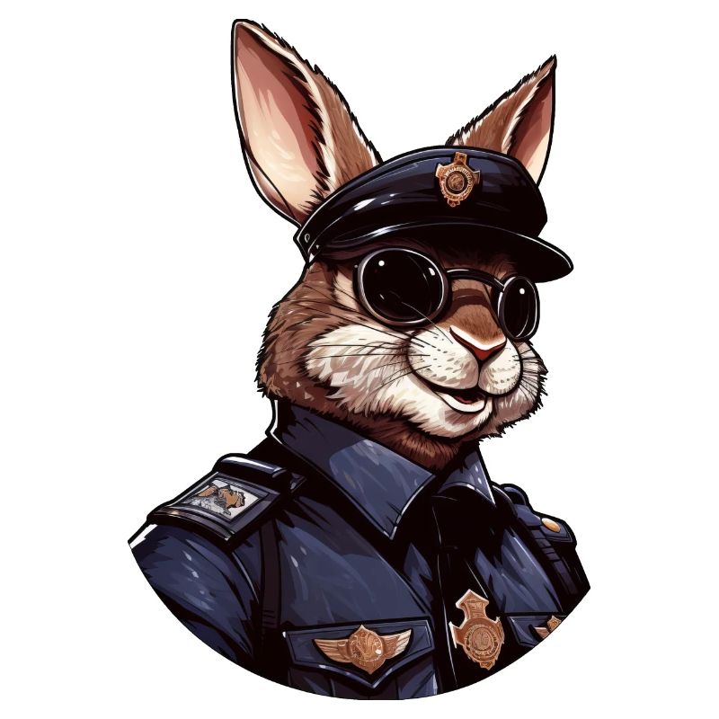 Hasen Polizei