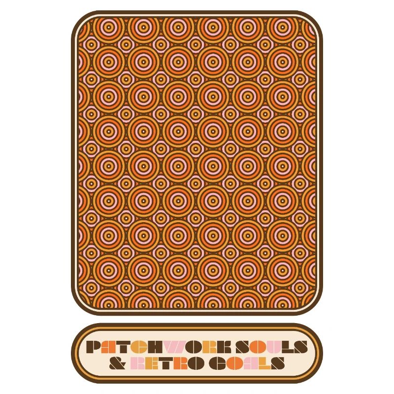 Patchwork Souls & Retro Goals – 70s Pattern
