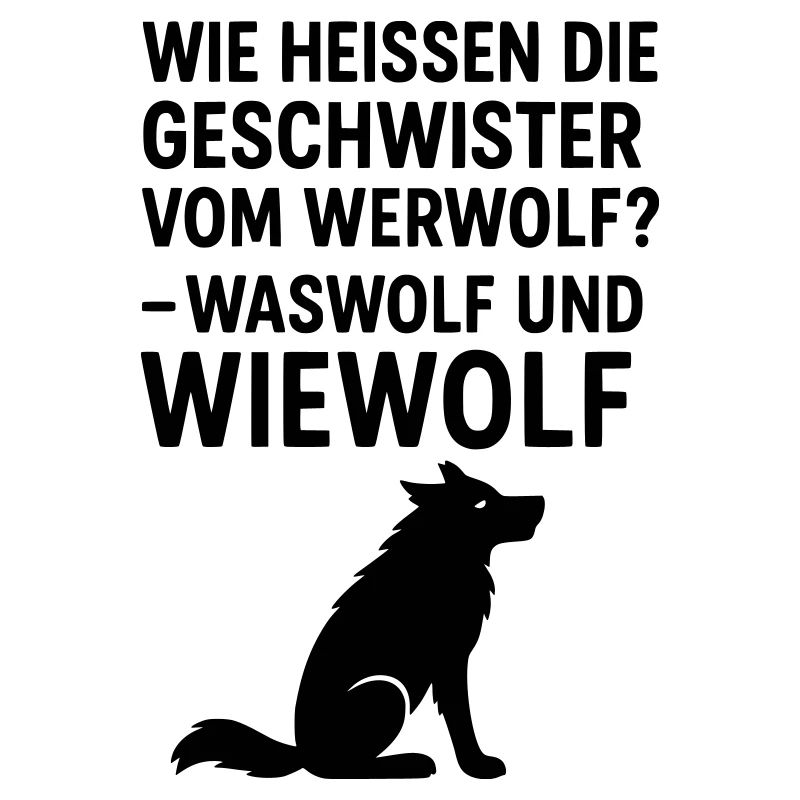 Werewolf Funny Saying Kids Elementary School