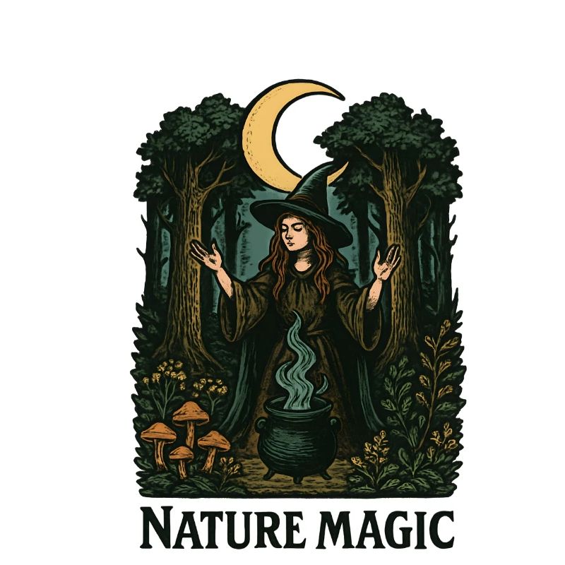 Forest Witch Moon Spell
