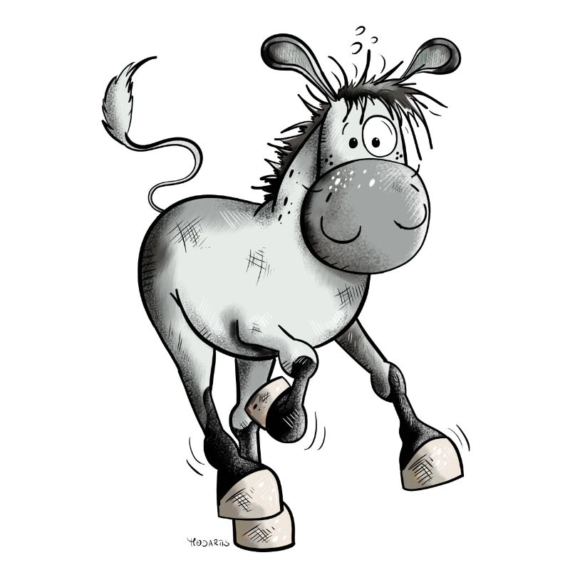 Running Donkey