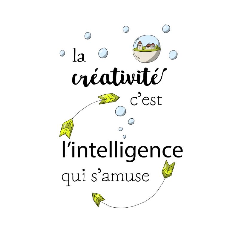 La créativité c'est l'intelligence qui s'amuse