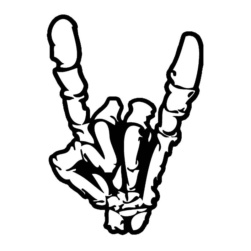 Rock'n'Roll- oder Heavy-Metal-Handzeichen *