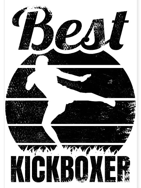 Lustiger Kickboxer