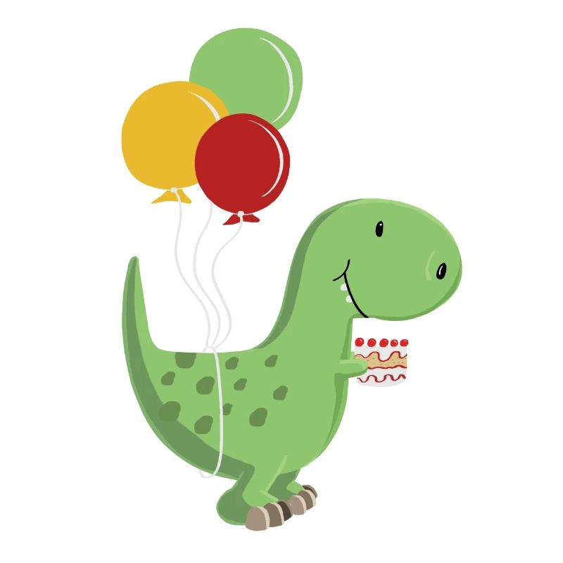 Joyeux anniversaire garçon d'anniversaire T Rex Dinosaur