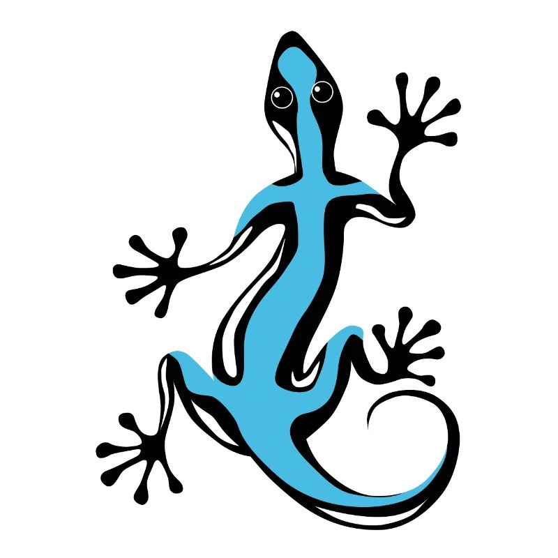 Gecko Bleu