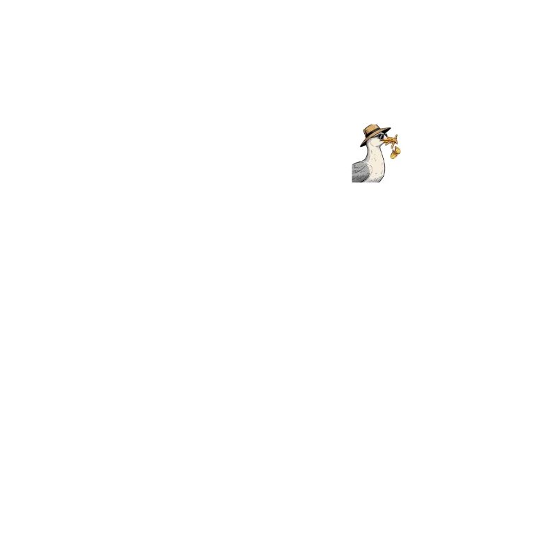 Funny seagull stealing chips