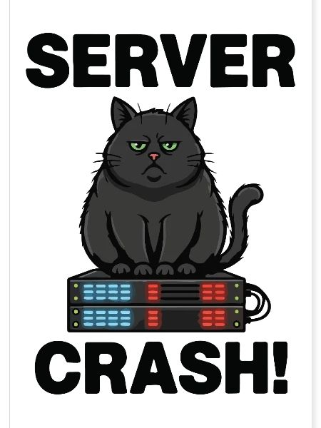 Serverabsturz Chat-Computer-Humor