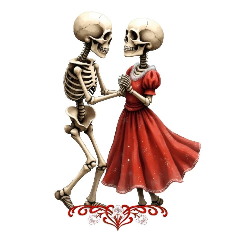 Red Skeletal Dance