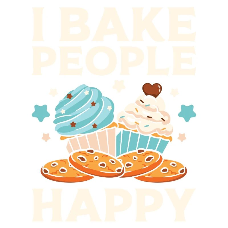 Ich mache Menschen mit Backen glücklich