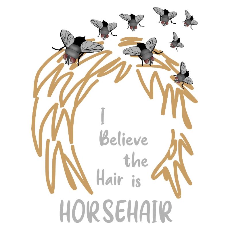 Ich glaube, das Haar ist Pferdehaar.