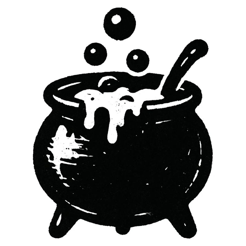 Witch's Cauldron Bubble Magic