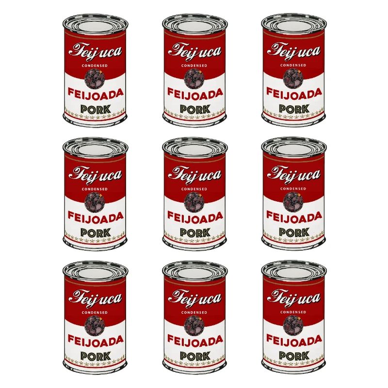 Feijoada Pork Can Pattern