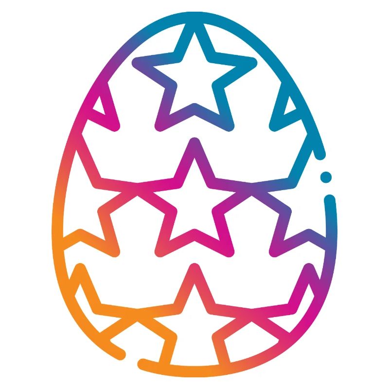 Colorful Easter Egg Easter