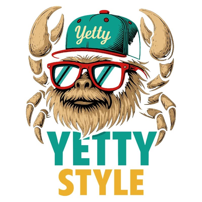 Yetty Style Yeti Graphic