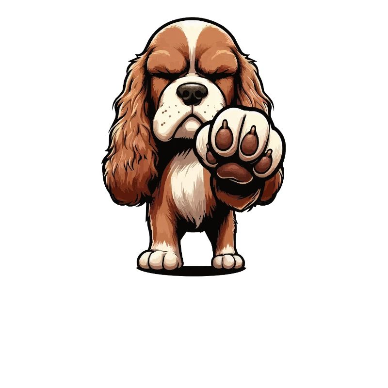 Sprich mit der Pfote Cocker Spaniel Cockerhund