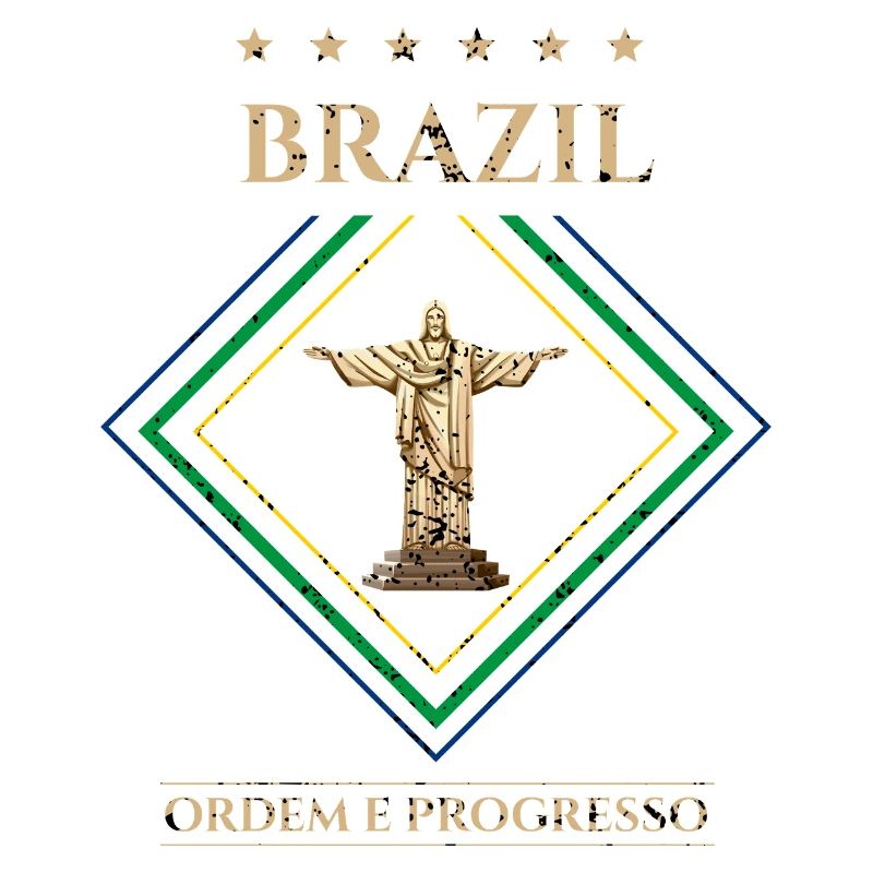 Brésil vintage-Ordre et Progrès