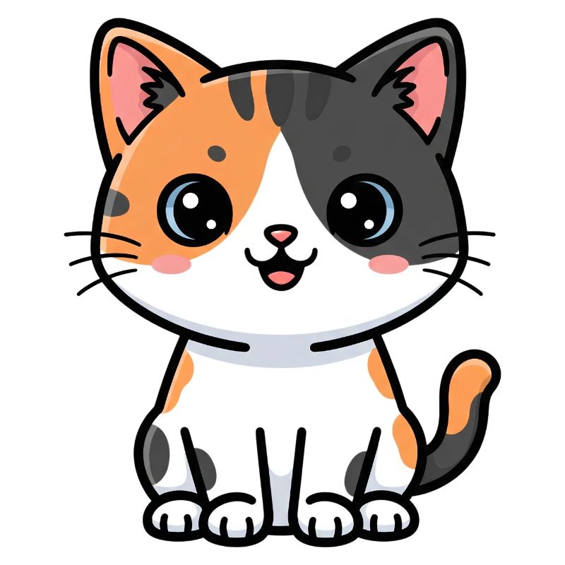 Calico Kitty Charm