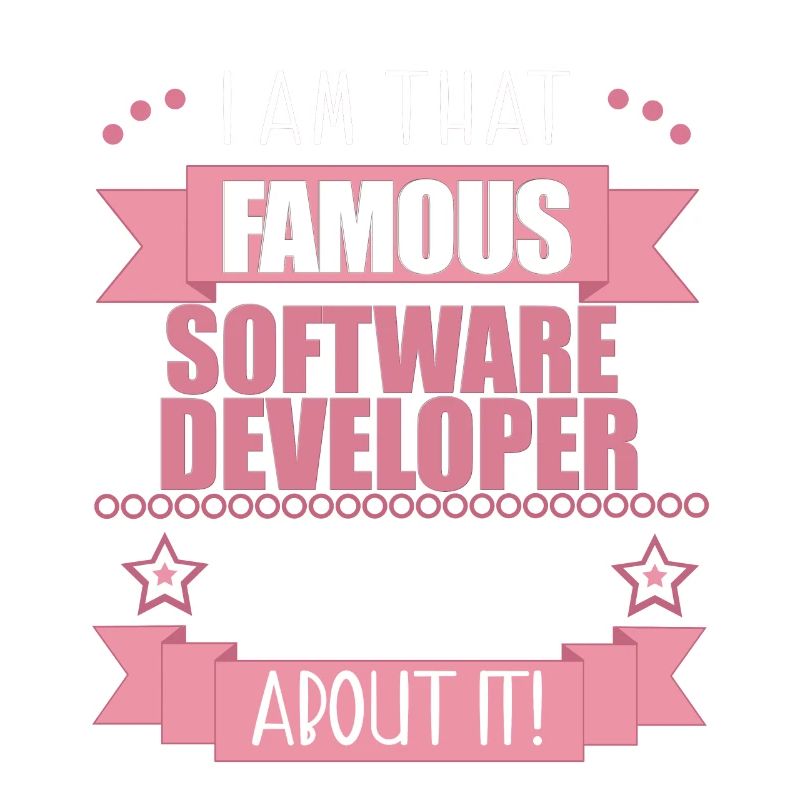 Software Developer Profession Ladies Gift