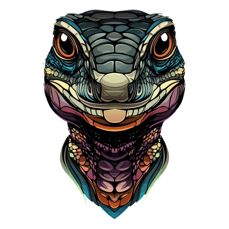 Waran Echse Reptil Komodowaran Bindenwaran Lizard