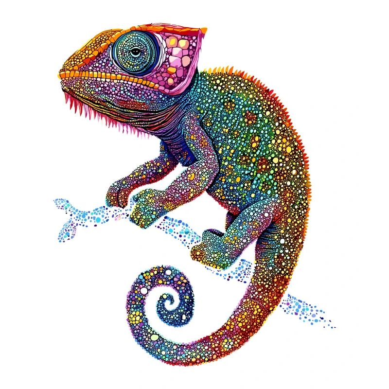 Chameleon Lizard Reptile Chameleon Iguana Lizard