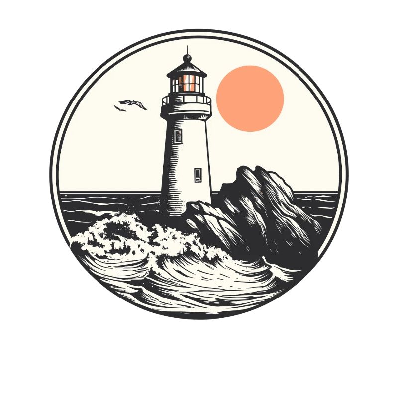 Phare avec le bruit de la mer