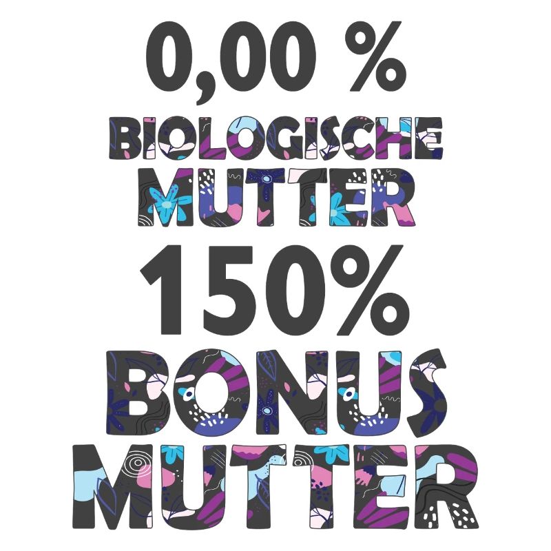 Mutter Mama Bonus Stiefmutter Muttertag Geschenk