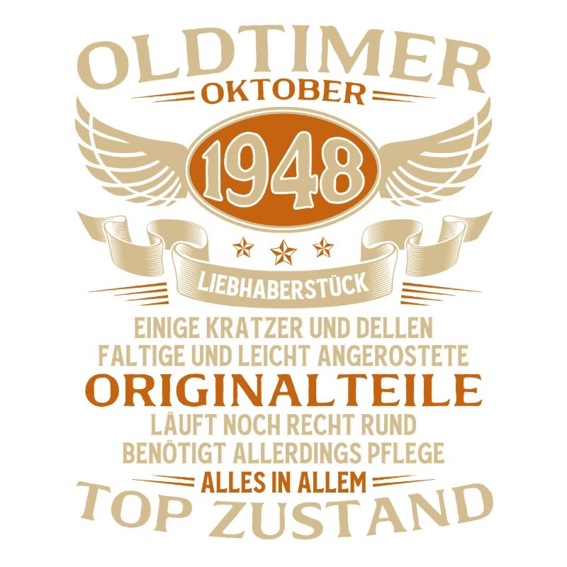 77. Geburtstag Geschenk Oldtimer Oktober 1948