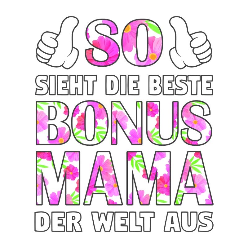 Bonus Mama Mutter Muttertag Stiefmutter Geschenk