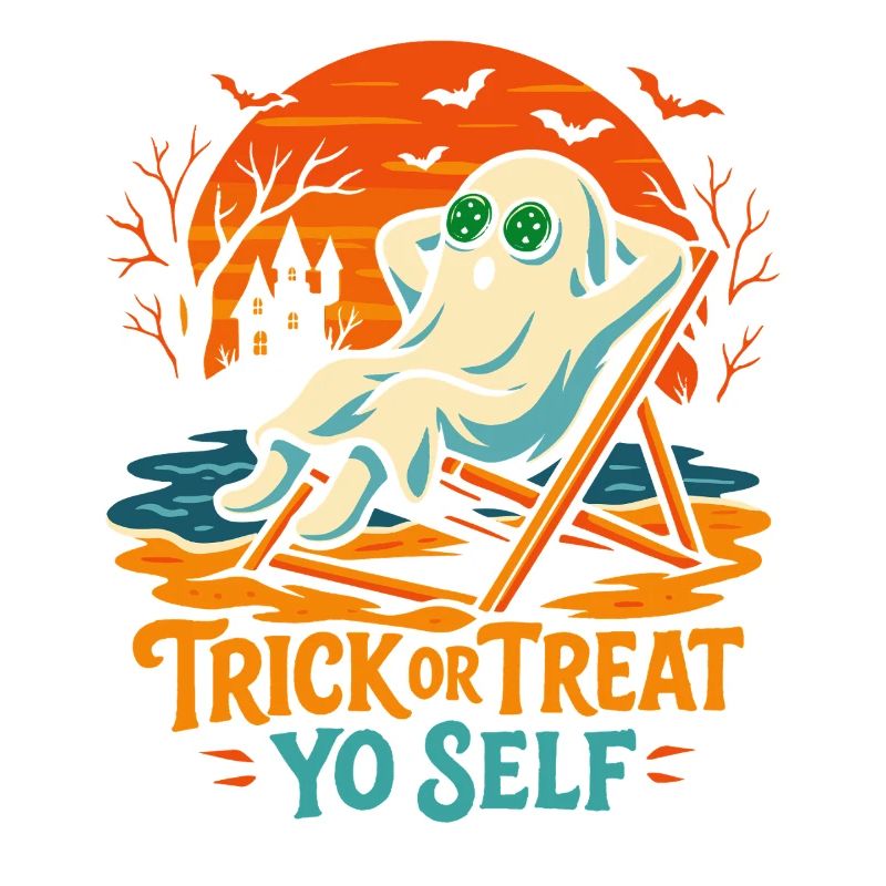 Süßes Oder Saures Dich Selbst Lustiger Halloween-Spruch