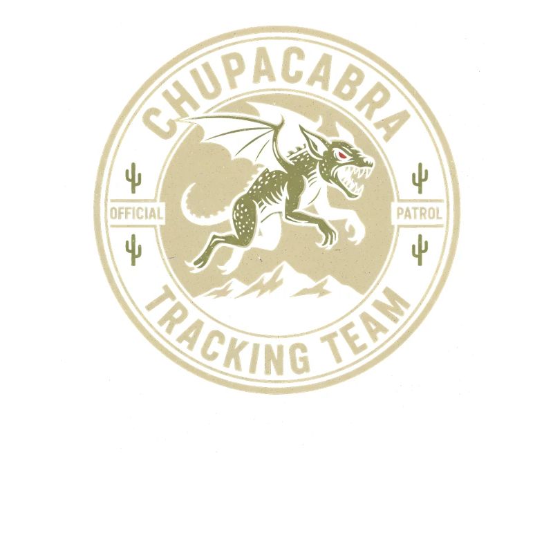 Chupacabra Pursuit Team Drôle Cryptide Chupac