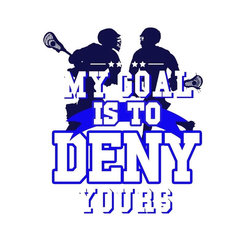 Mon objectif est de refuser votre conception de lacrosse