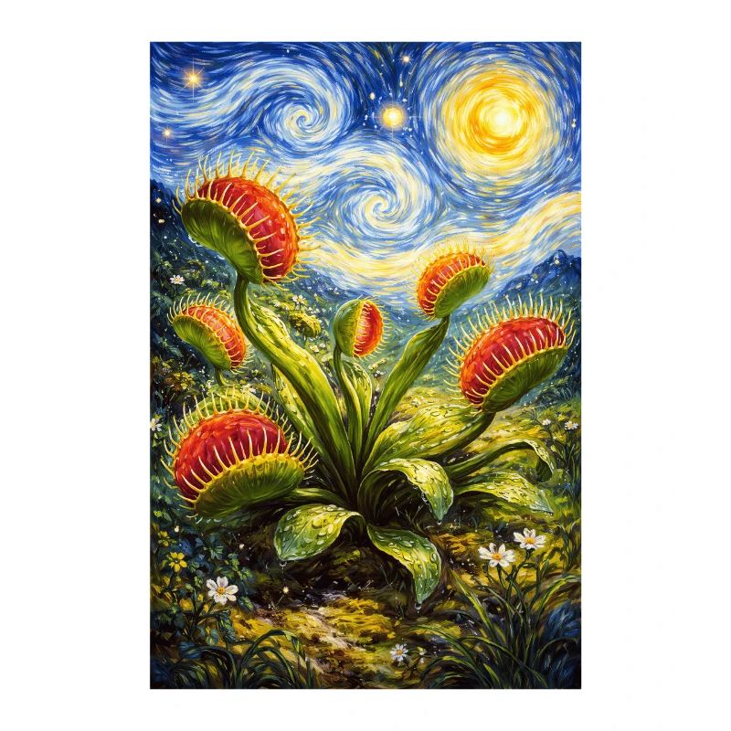 Venus Flytrap Starry Night