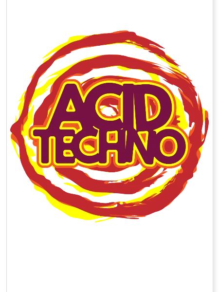 Acid Techno Neon-Logo