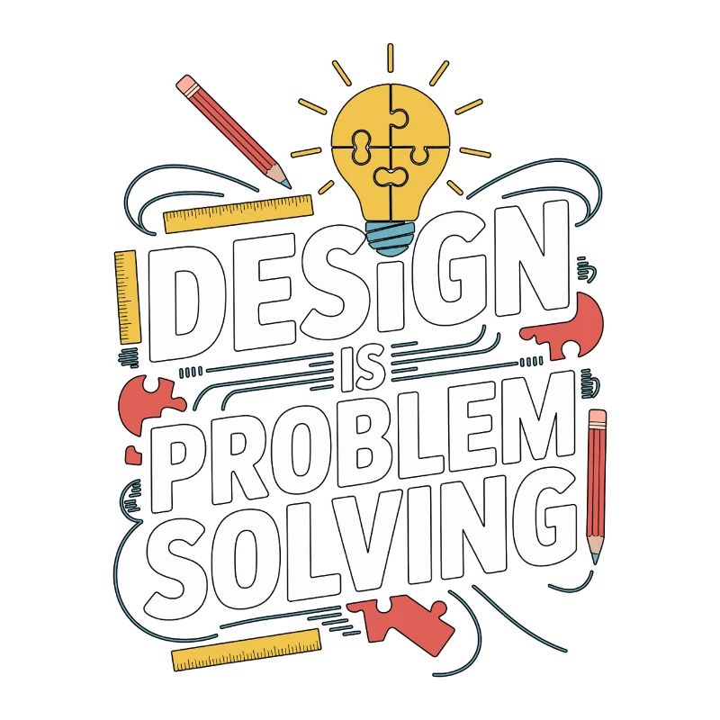Designer Educator Design Is Problem Graphic Design
