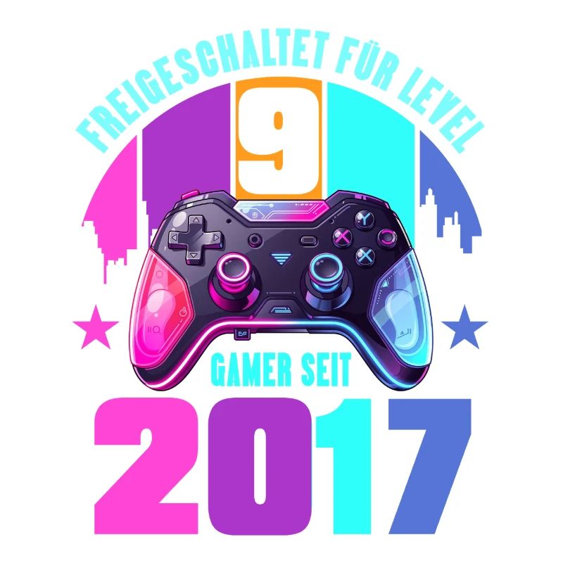 9. Geburtstag Junge Mädchen