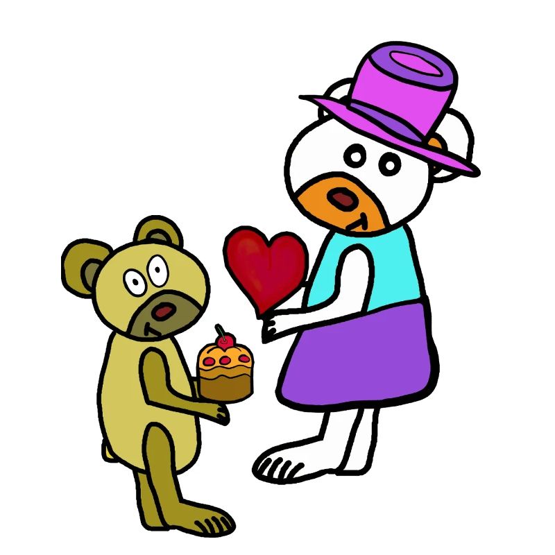 Teddy Muttertag Kinder Geburtstag Bären 