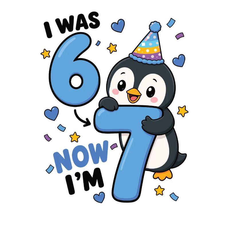 J’avais 6 ans, maintenant j’en ai 7, Pingouin 7.
