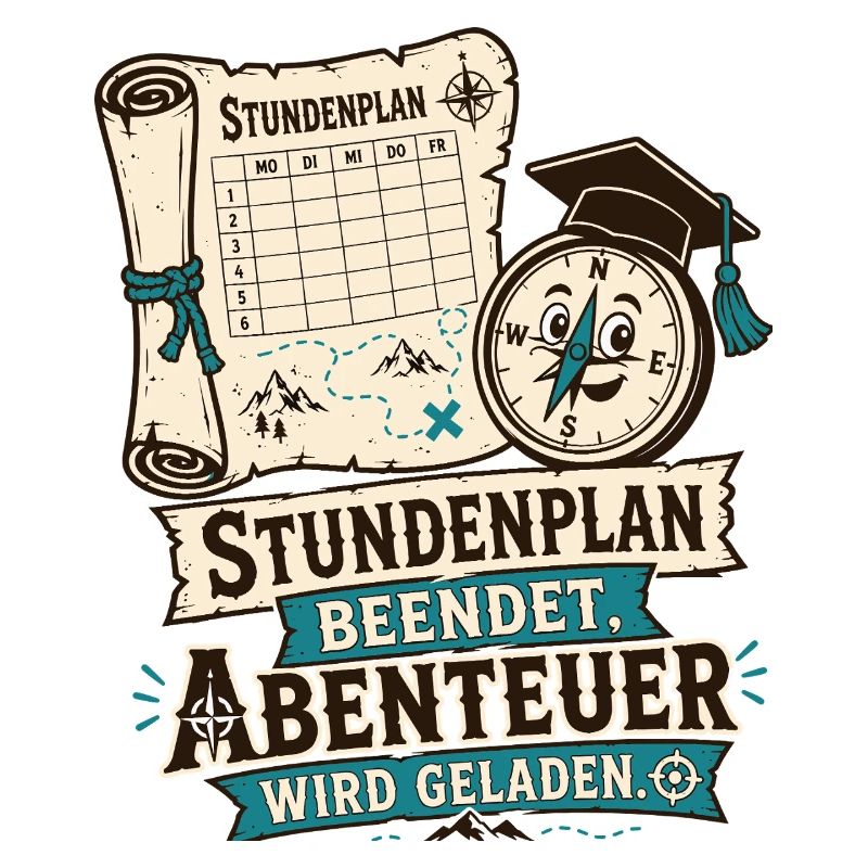 Stundenplan beendet, Abenteuer wird geladen.