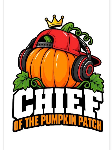 Kürbis Chef Patch Kopfhörer