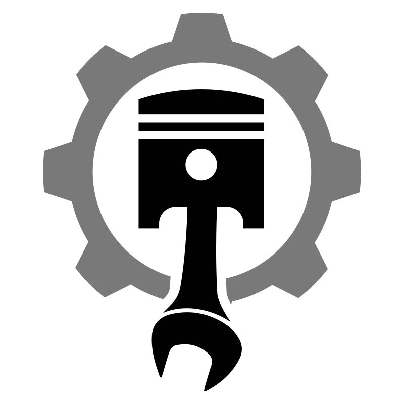 Engine, piston, gear