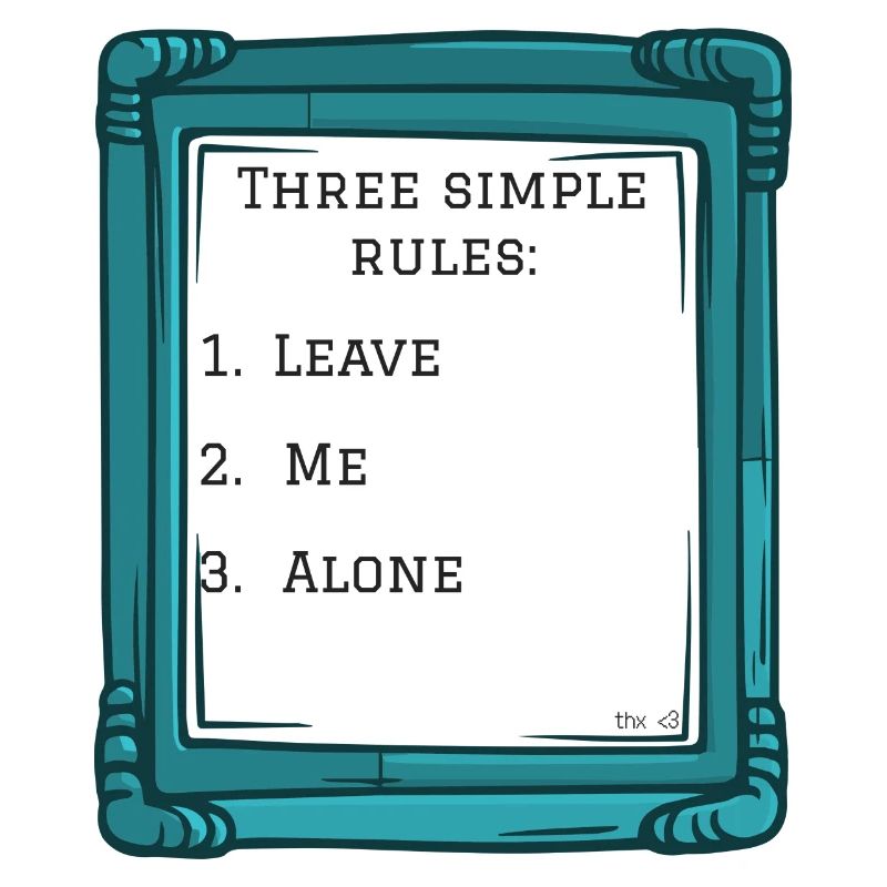 Three simple rules