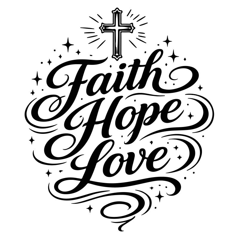 Glaube Hoffnung Liebe Christlich