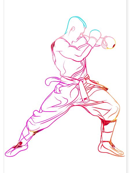 Oldschool Kickboxer