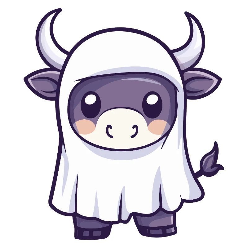 Stier Halloween Geist
