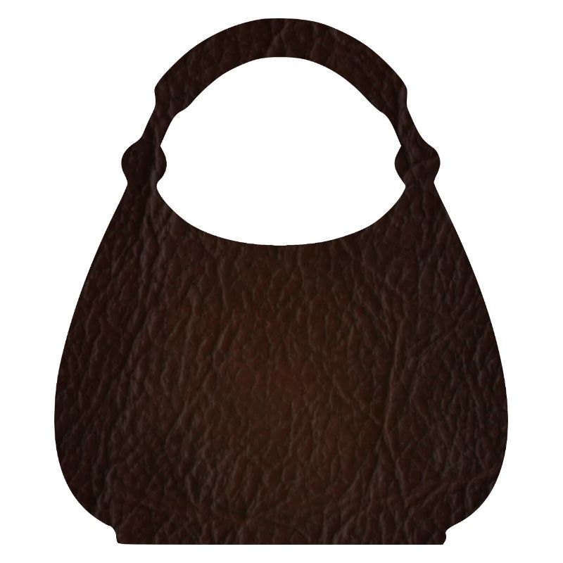 Braune Ledertaschentextur