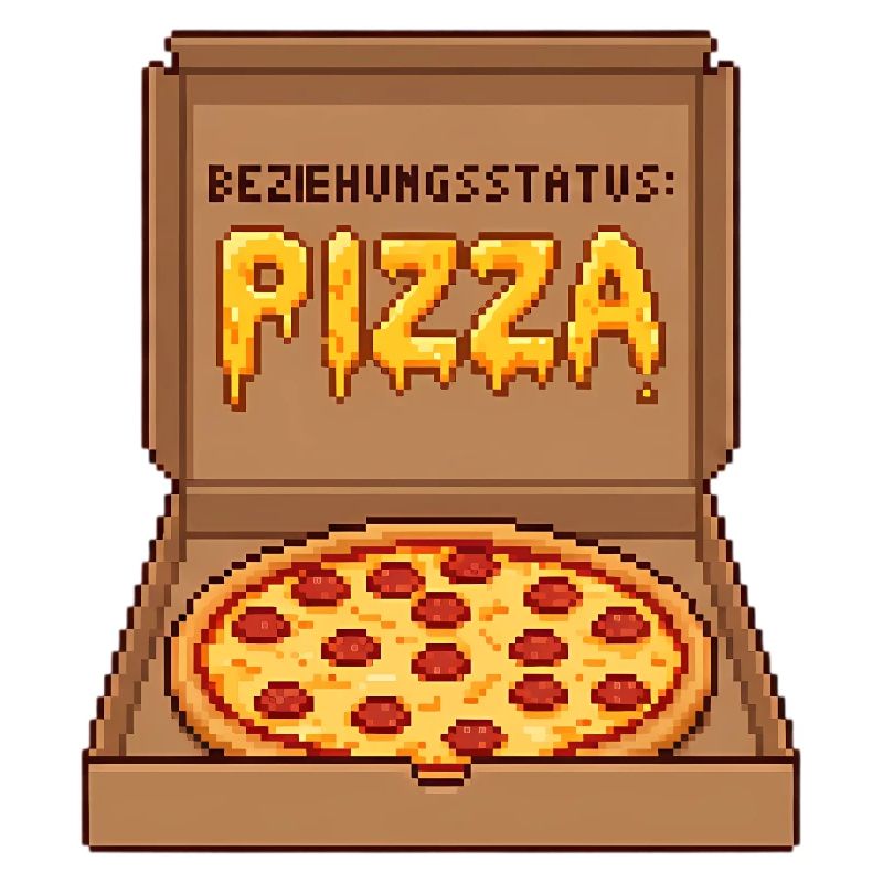 Statut relationnel Pizza célibataire Saint-Valentin